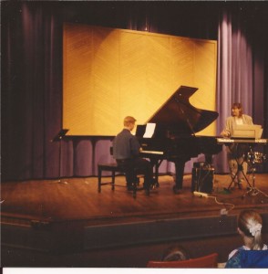 stud recital stage shot d and me